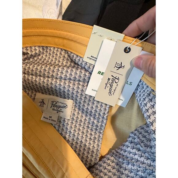 NWT Penguin by Munsingwear Nylon Stretch Performance Crossover Shorts Size 34 - Picture 4 of 7